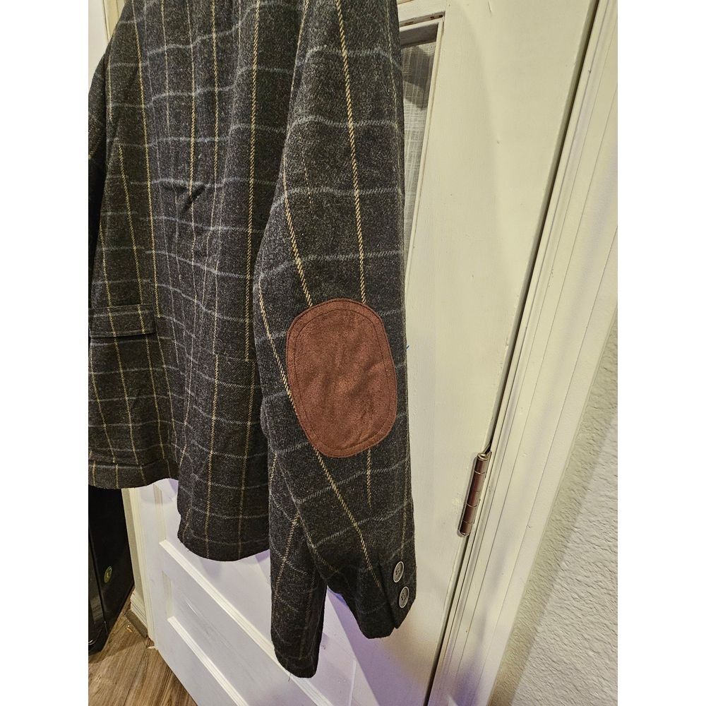 LYS Wool Blend Plaid Blazer‎ Style Coat  Women's Size 26 - Picture 7 of 7